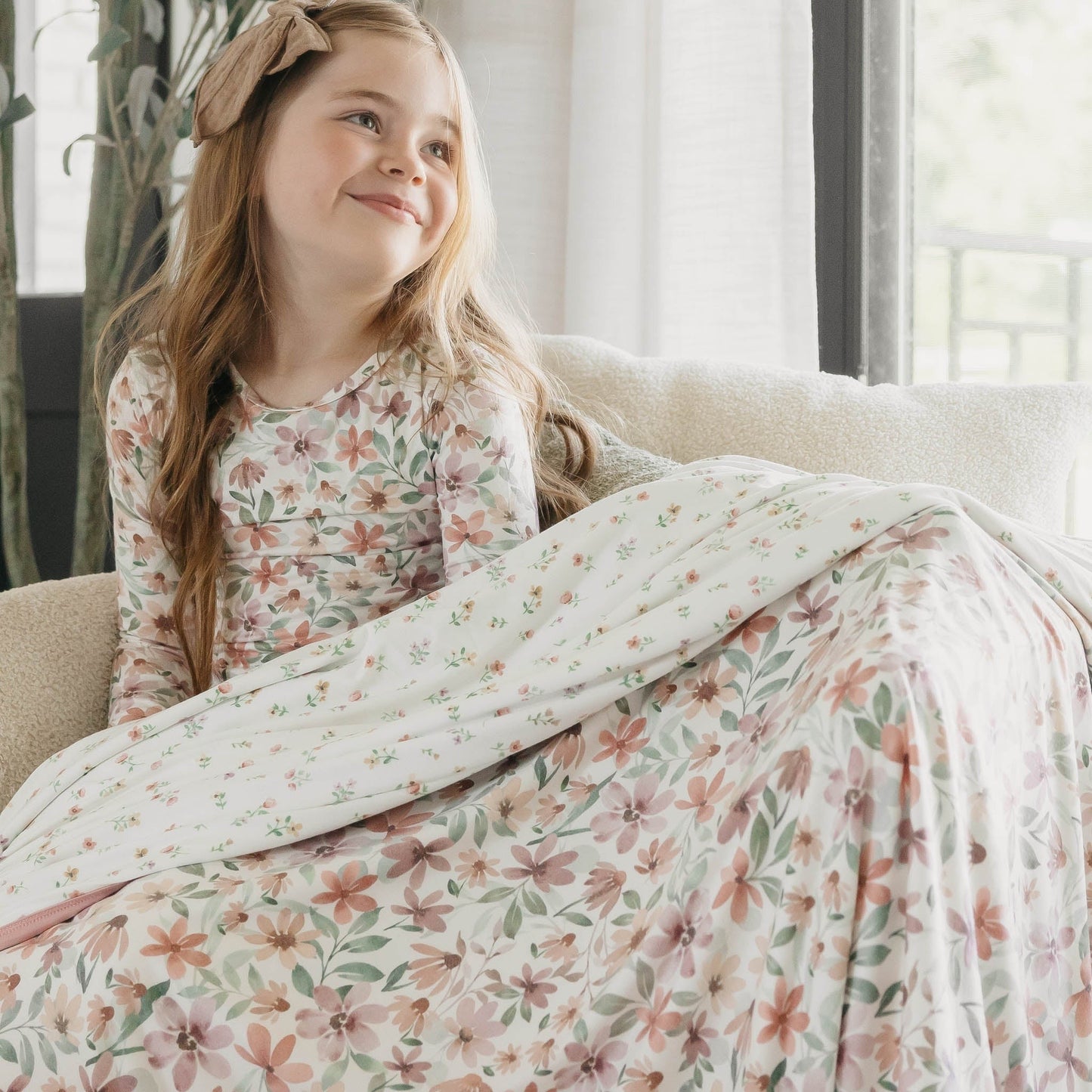 Three-Layer Jumbo Quilt - Natalie