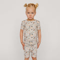 2pc Short Sleeve Pajama Set - Nightmare Before Christmas