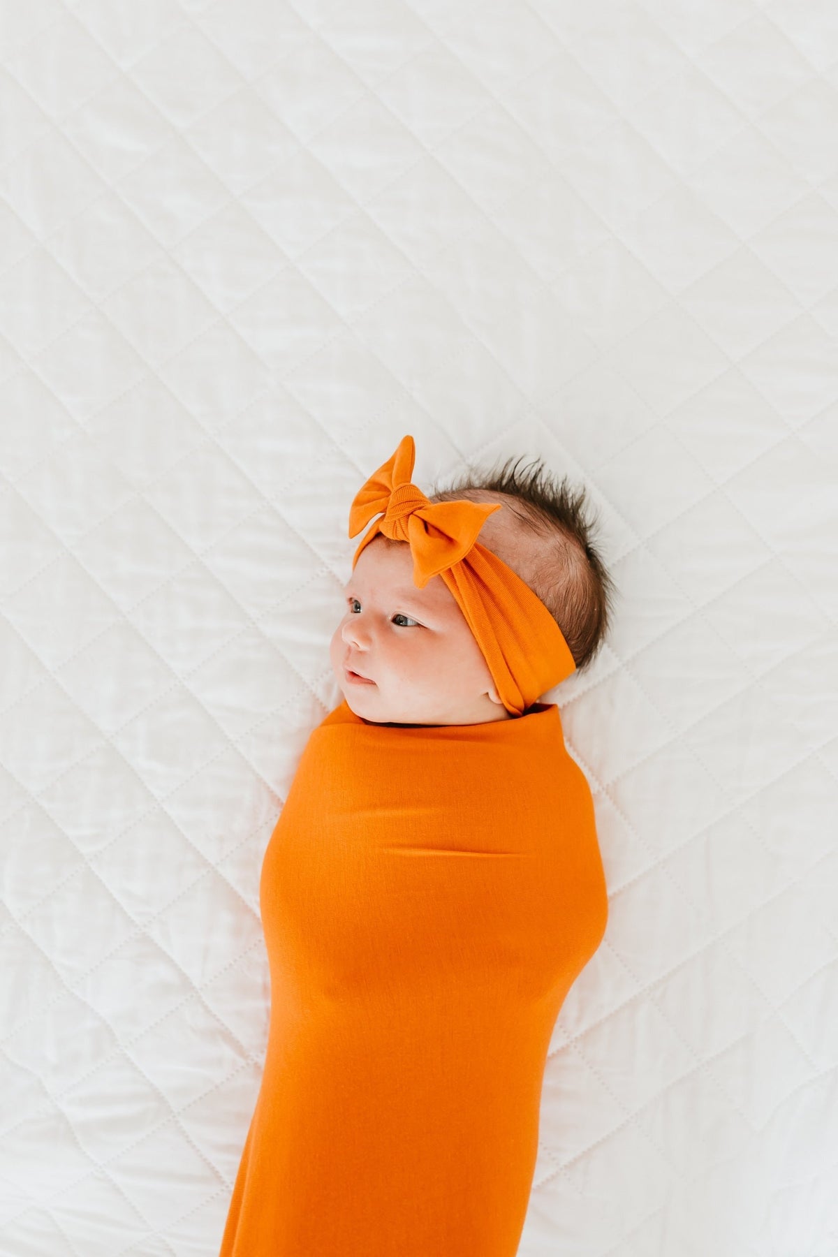 Knit Headband Bow - Blaze