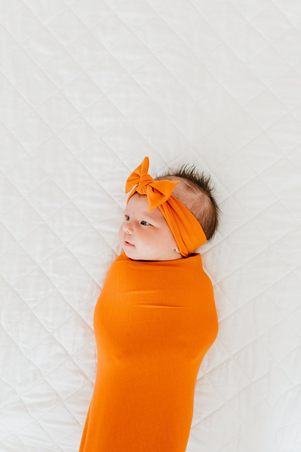 Knit Headband Bow - Blaze