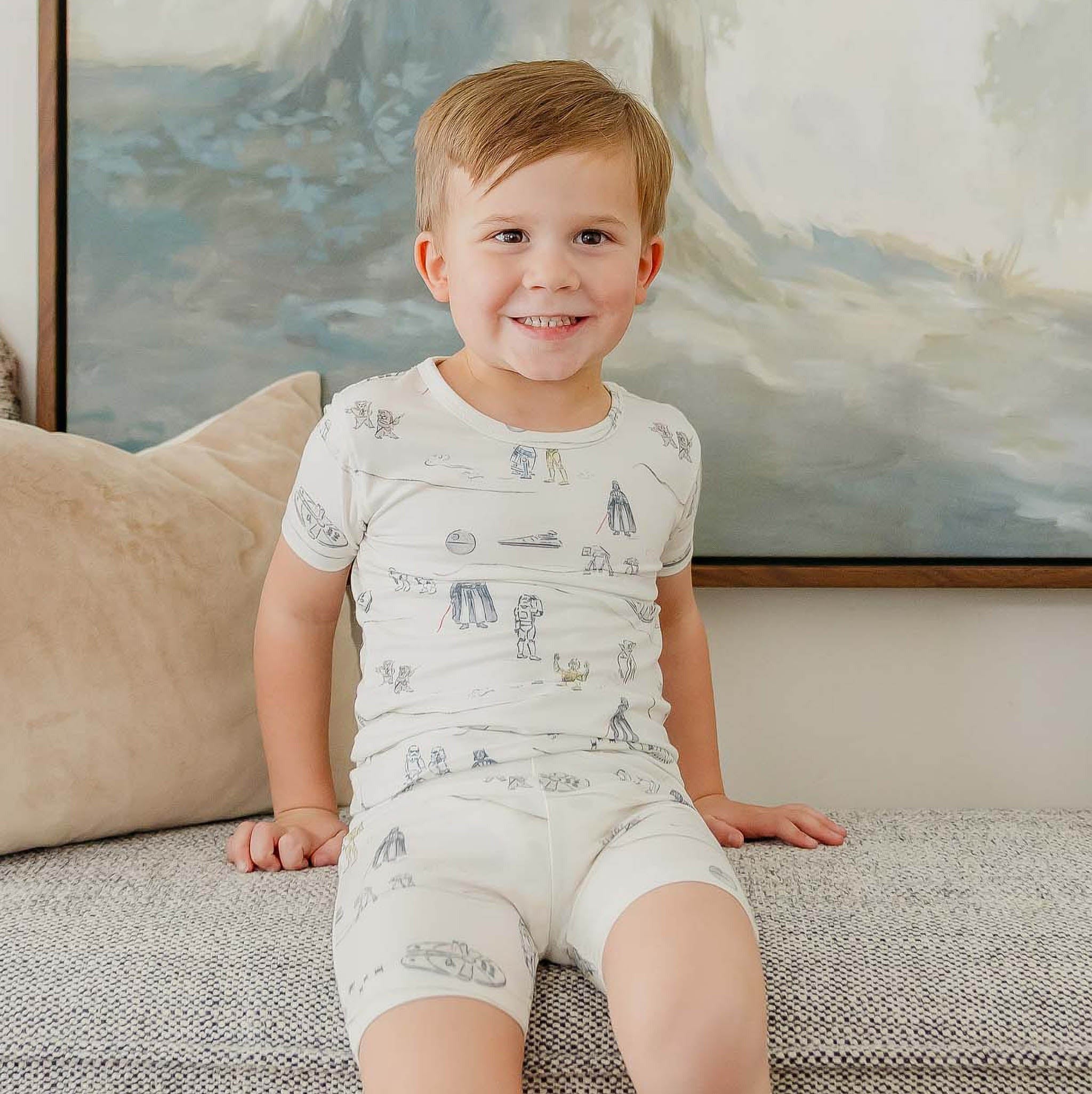 2pc Short Sleeve Pajama Set - Tatooine