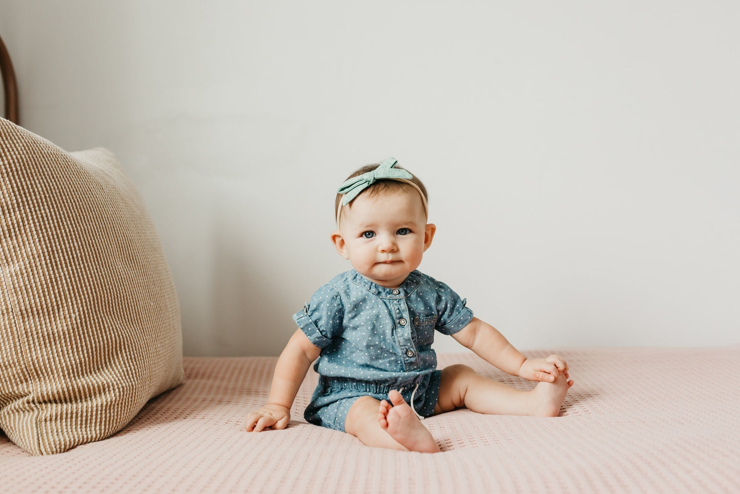 Ribbon Baby Bow - Emerson