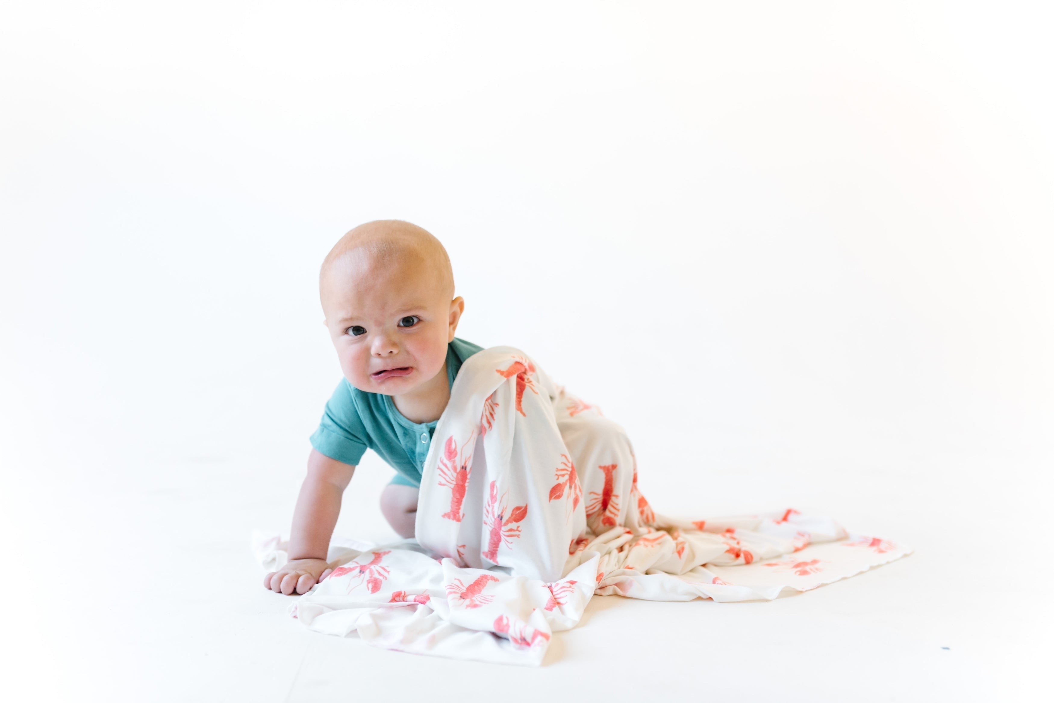 Knit Swaddle Blanket - Skipper
