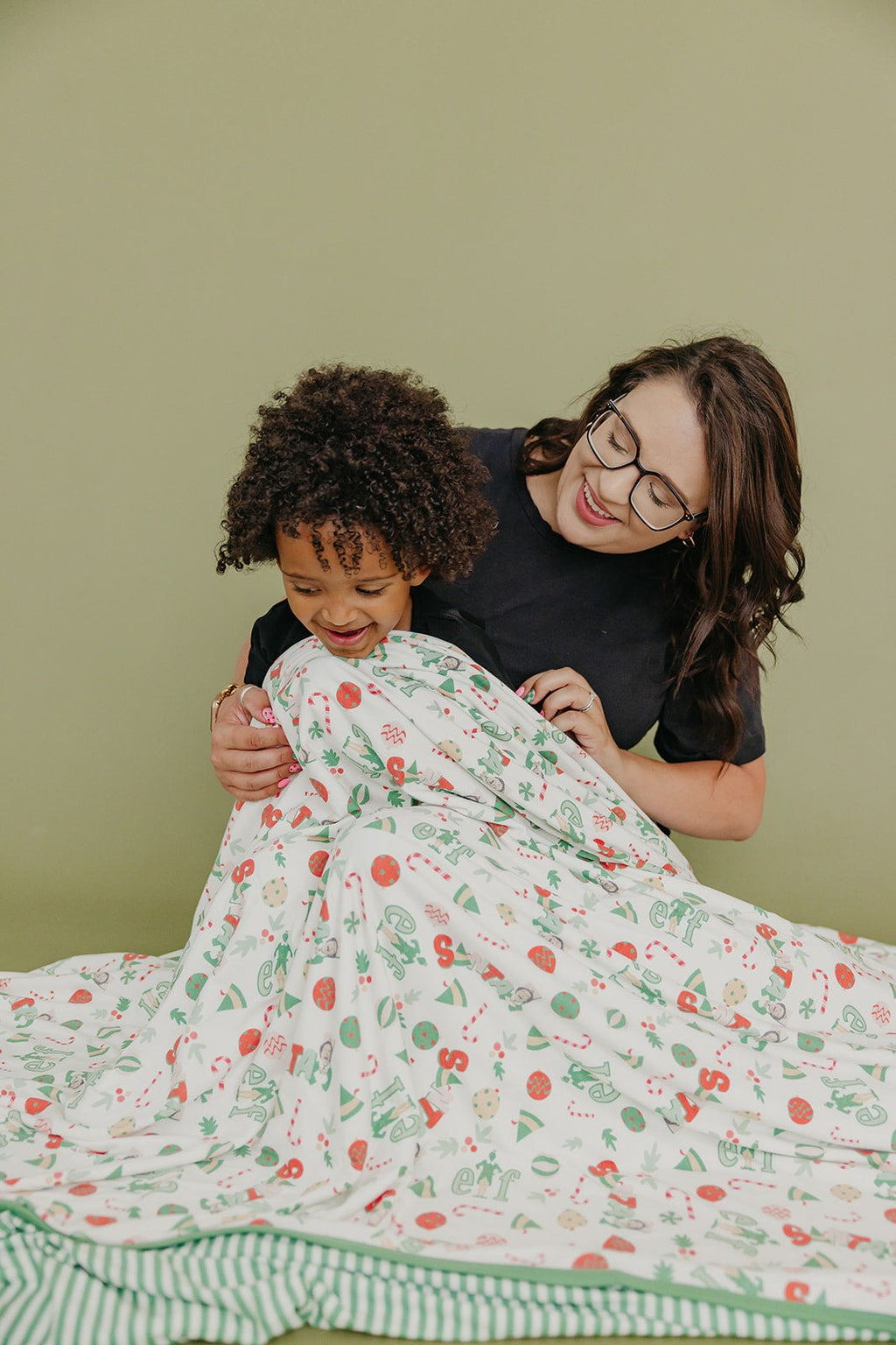 Three-Layer Jumbo Quilt - Elf