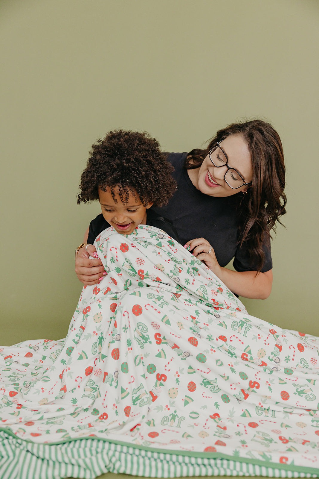 Three-Layer Jumbo Quilt - Elf
