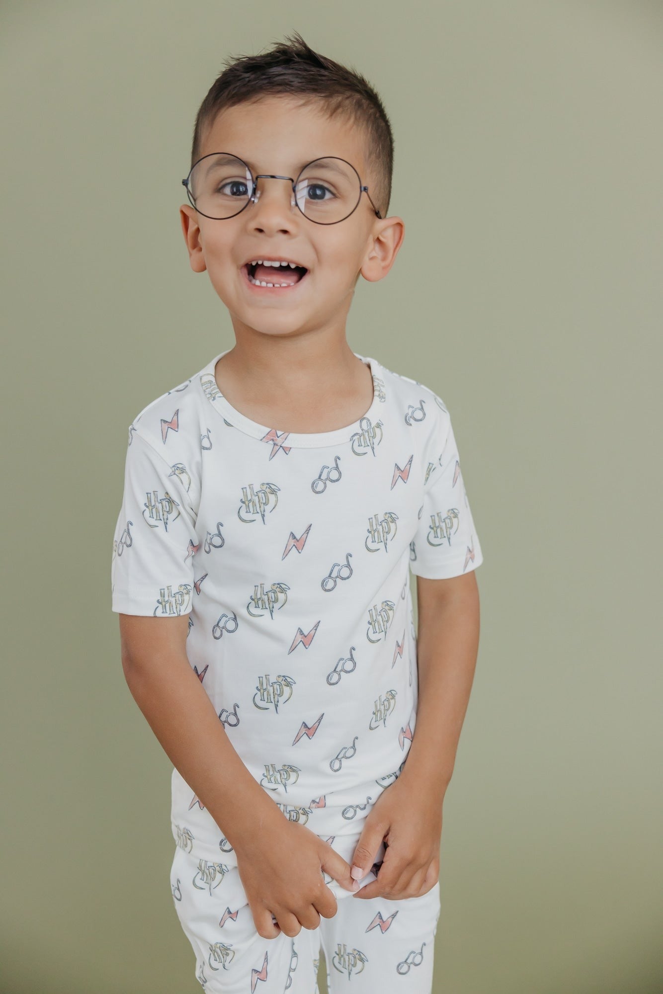 2pc Short Sleeve Pajama Set - Harry Potter