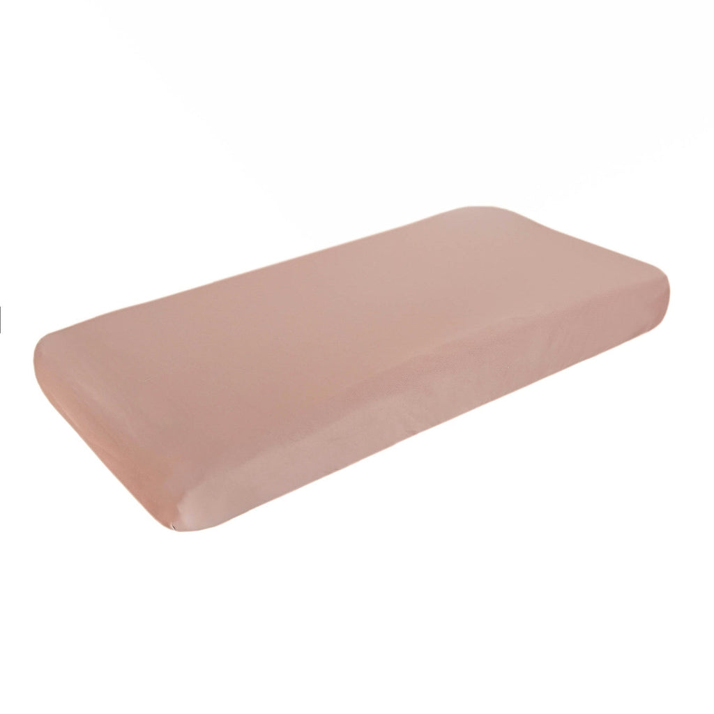 Premium Knit Diaper Changing Pad Cover - Pecan