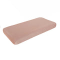 Premium Knit Diaper Changing Pad Cover - Pecan