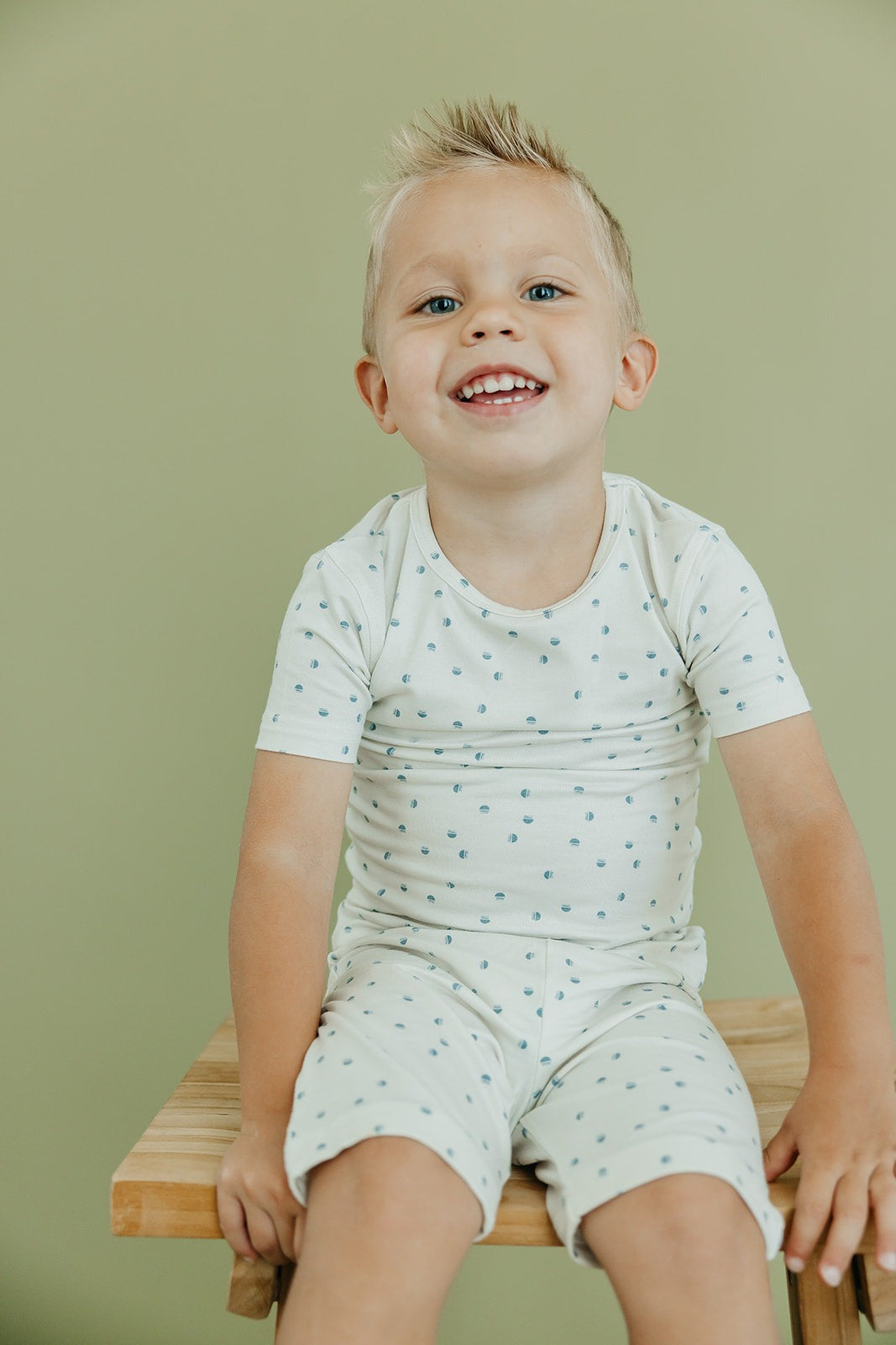 2pc Short Sleeve Pajama Set - Haze