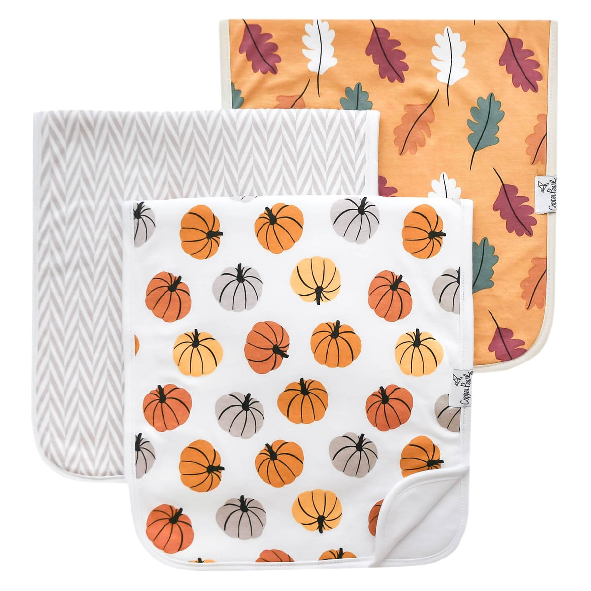 3 Pack Premium Burp Cloths - Karver