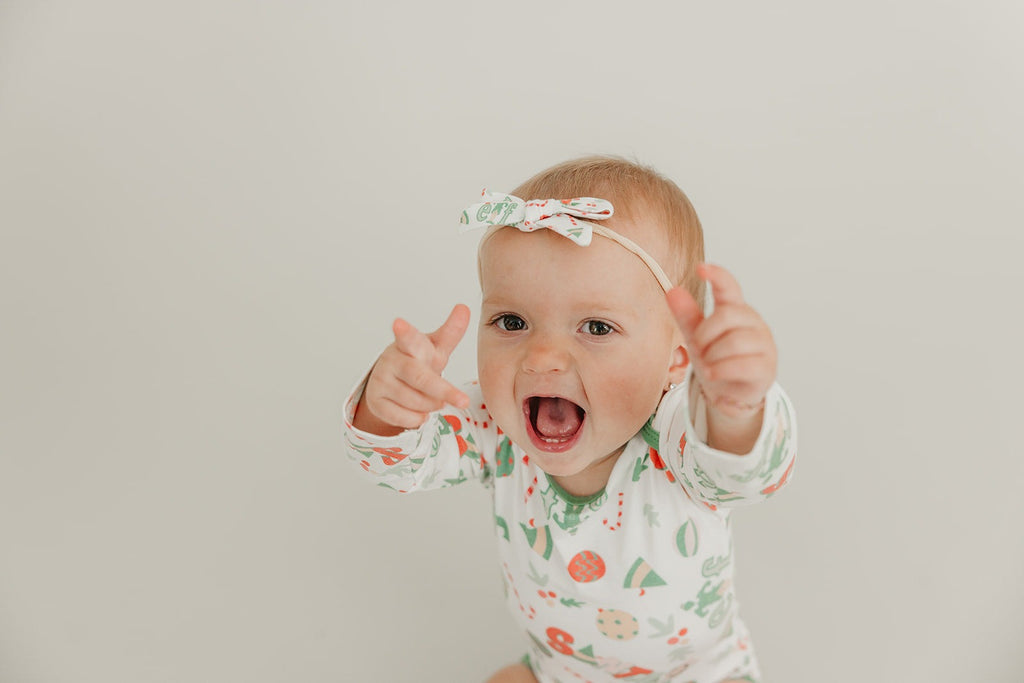 Ribbon Baby Bow - Elf