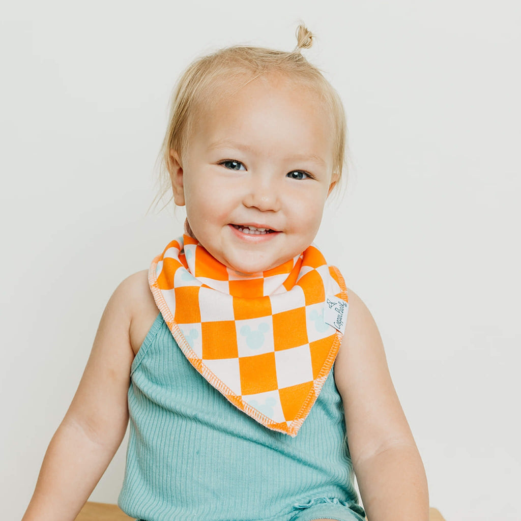 4 Pack Baby Bandana Bibs - Mickey Mouse's Boo Bash