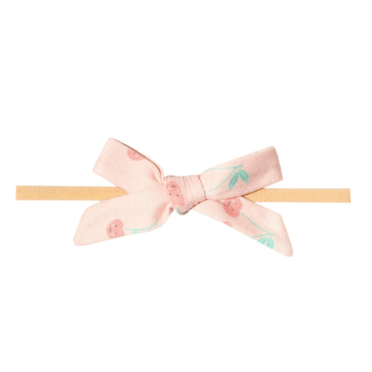 Ribbon Baby Bow - Cheery