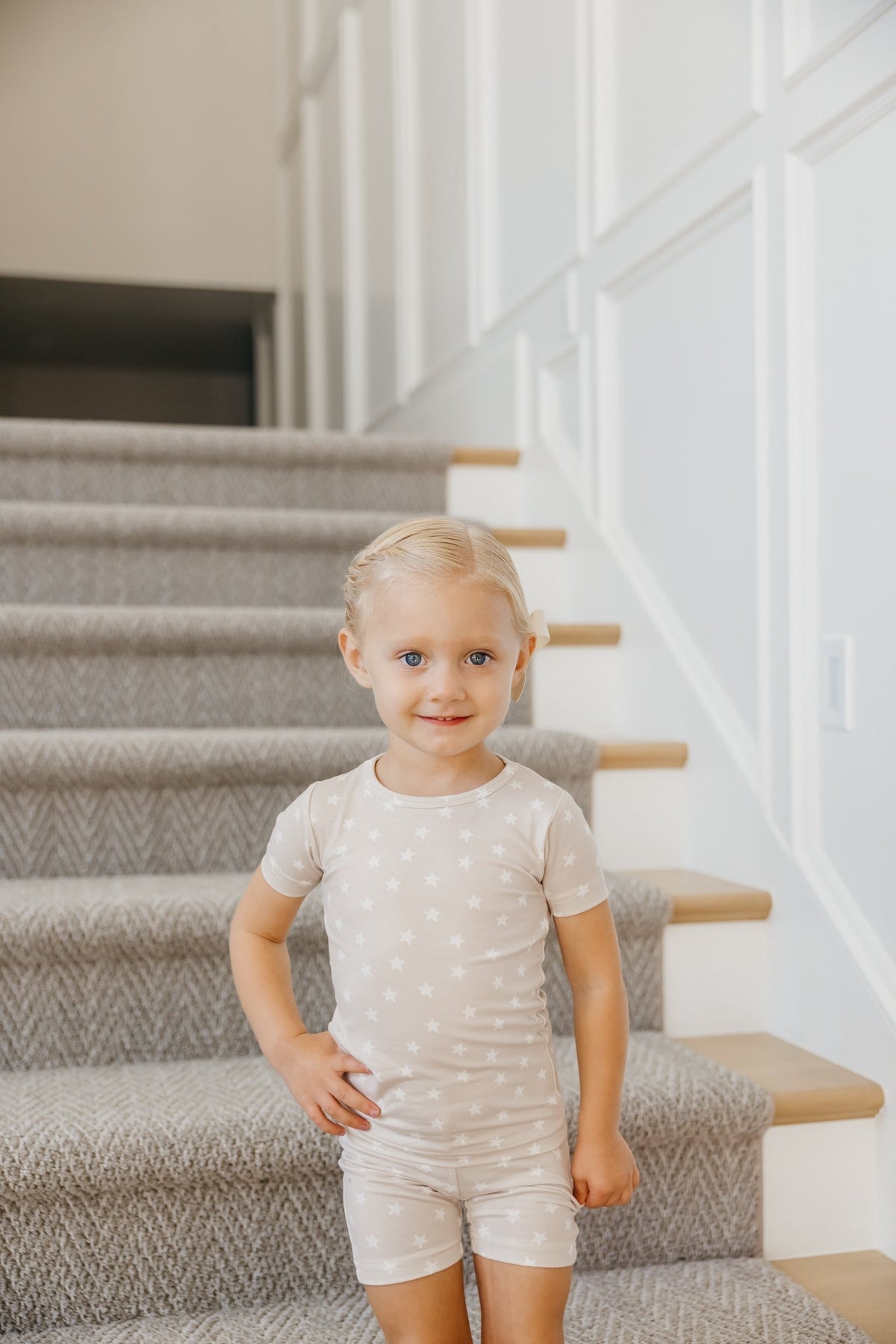 2pc Short Sleeve Pajama Set - Twinkle