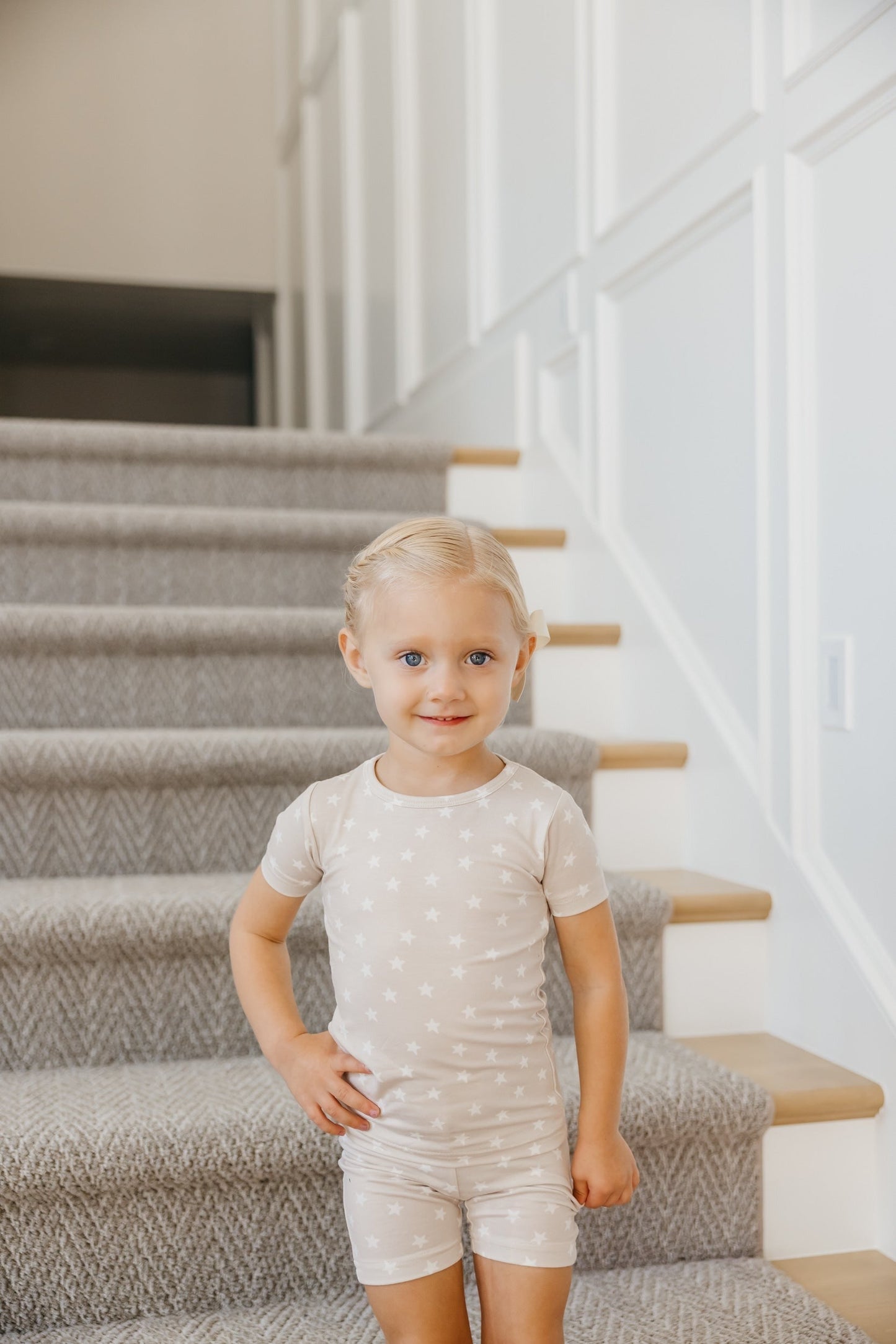 2pc Short Sleeve Pajama Set - Twinkle