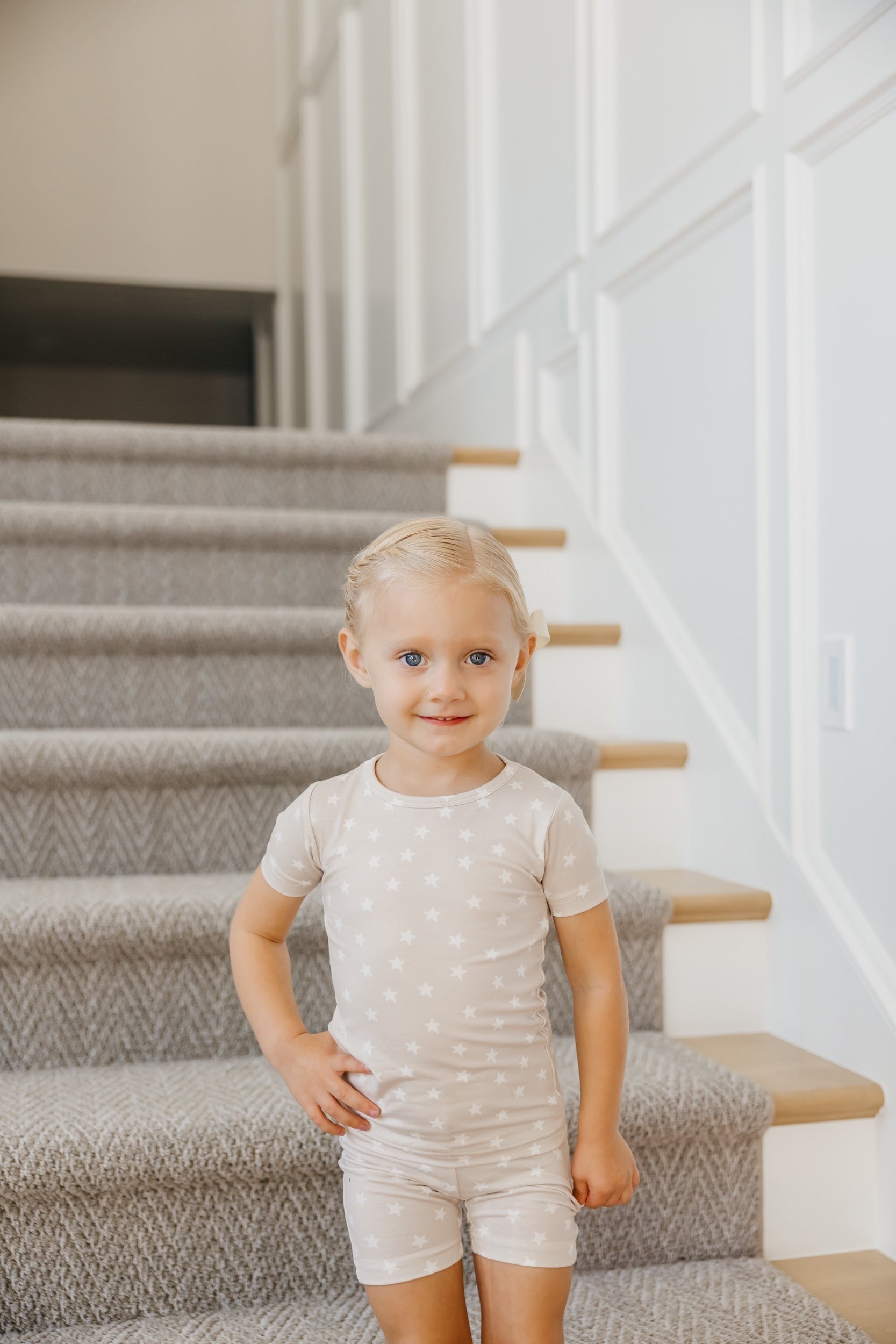 2pc Short Sleeve Pajama Set - Twinkle
