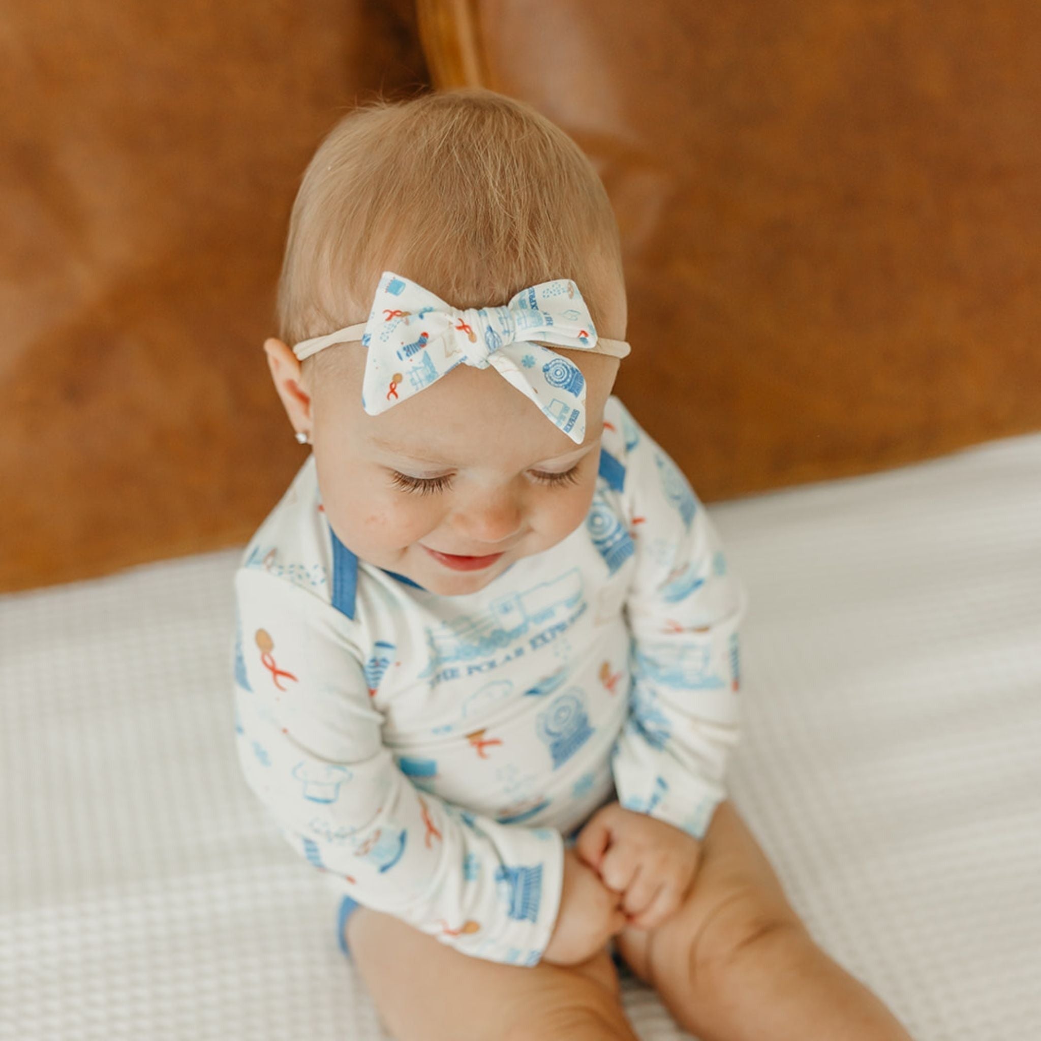 Classic Baby Bow - The Polar Express