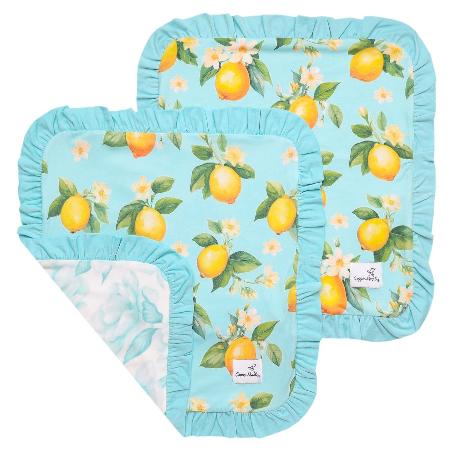 Ruffled Security Blanket Set - Melody