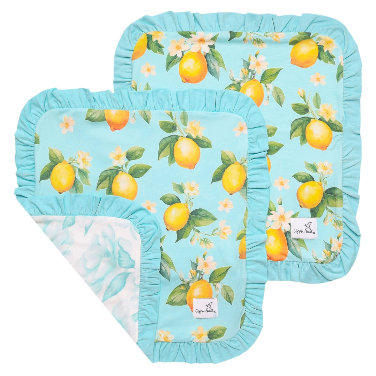Ruffled Security Blanket Set - Melody