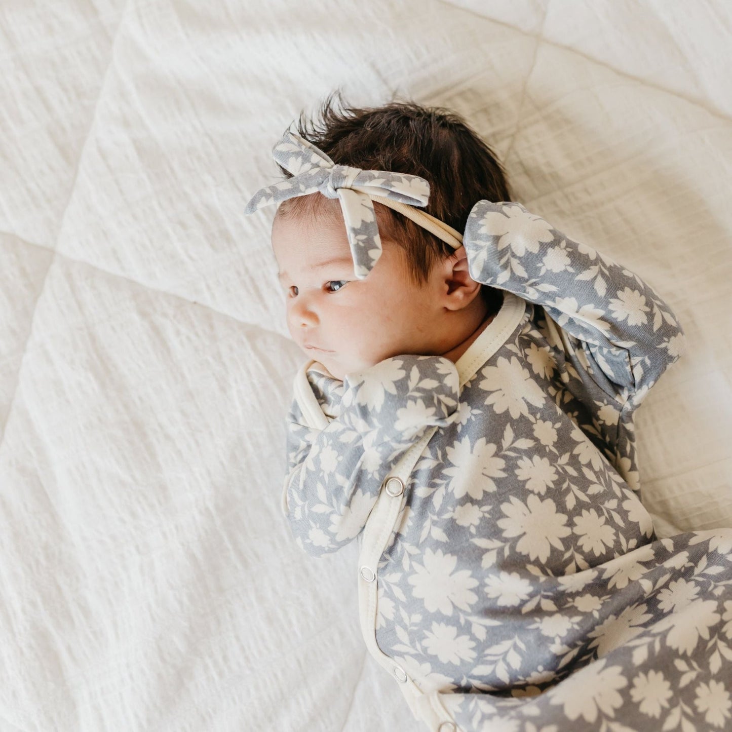 Ribbon Baby Bow - Lacie