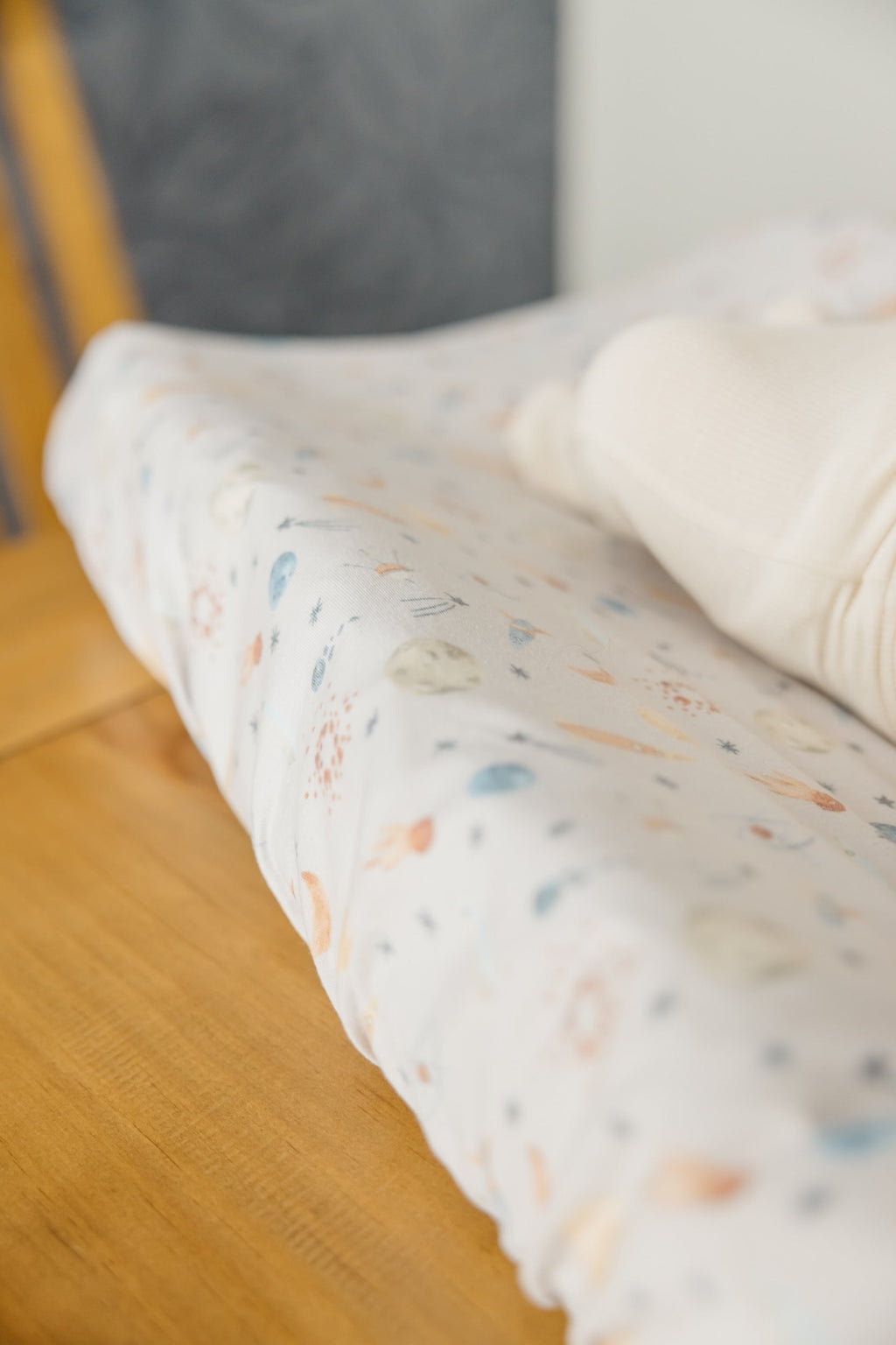 Premium Knit Diaper Changing Pad Cover - Cosmos