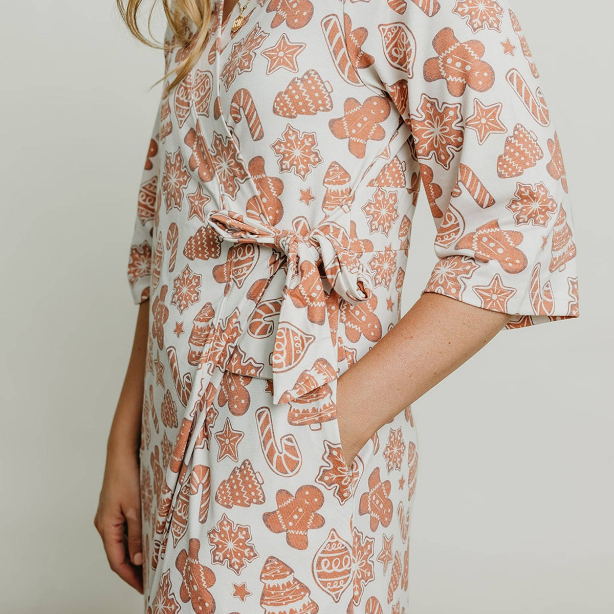 Women's Everyday Robe - Gingerbread