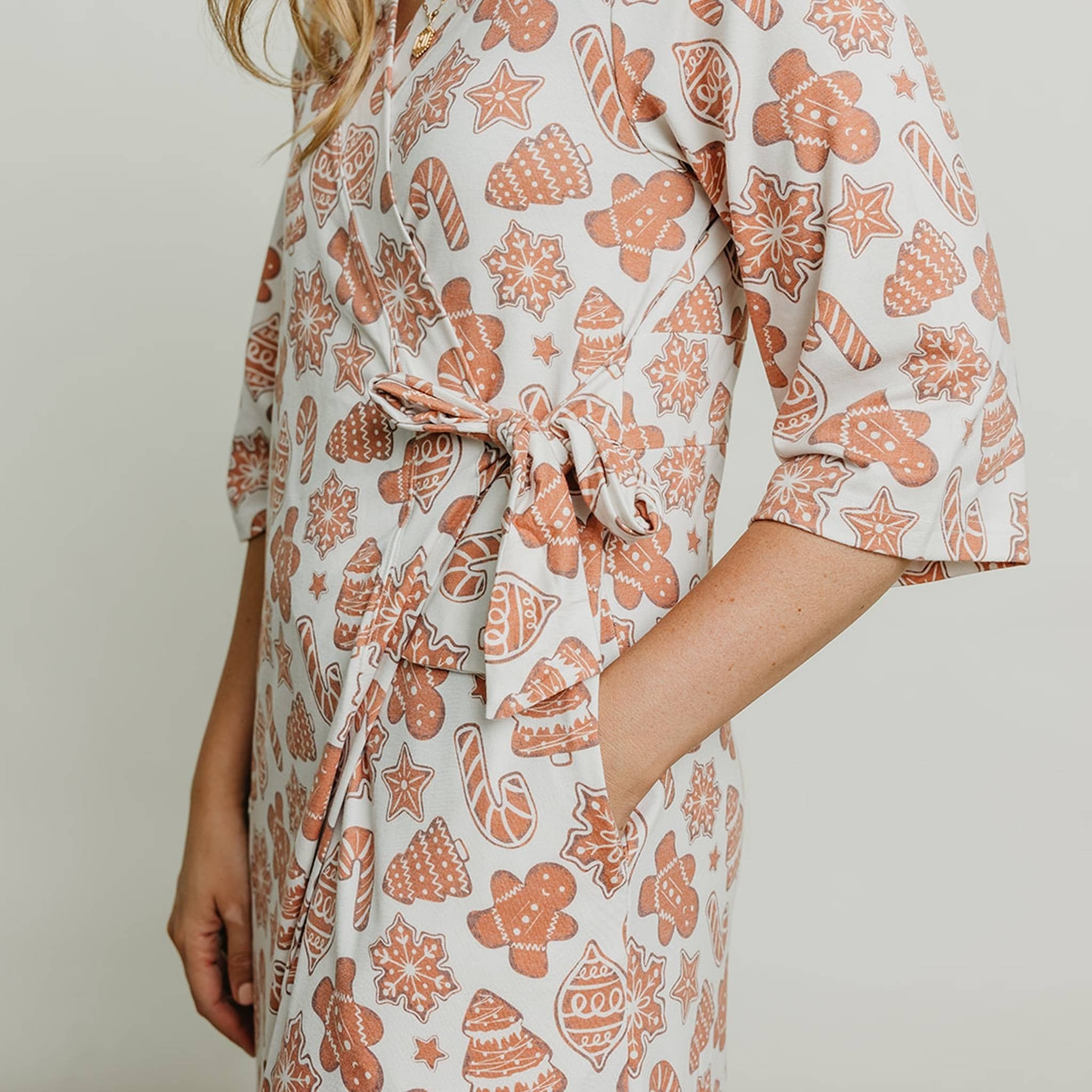 Women's Everyday Robe - Gingerbread