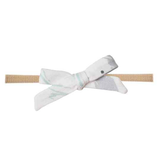 Ribbon Baby Bow - Bayside