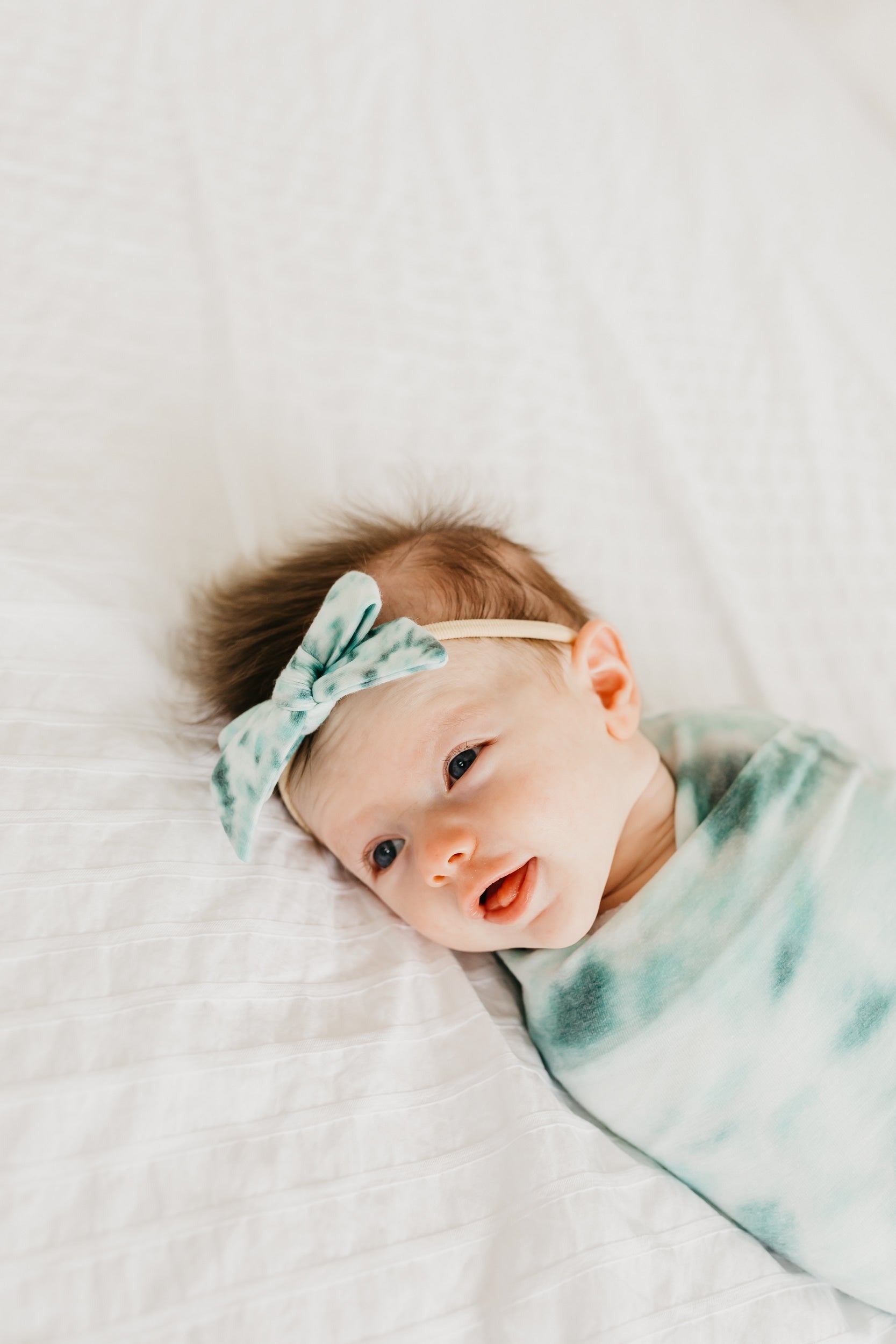Knit Swaddle Blanket - Bahama
