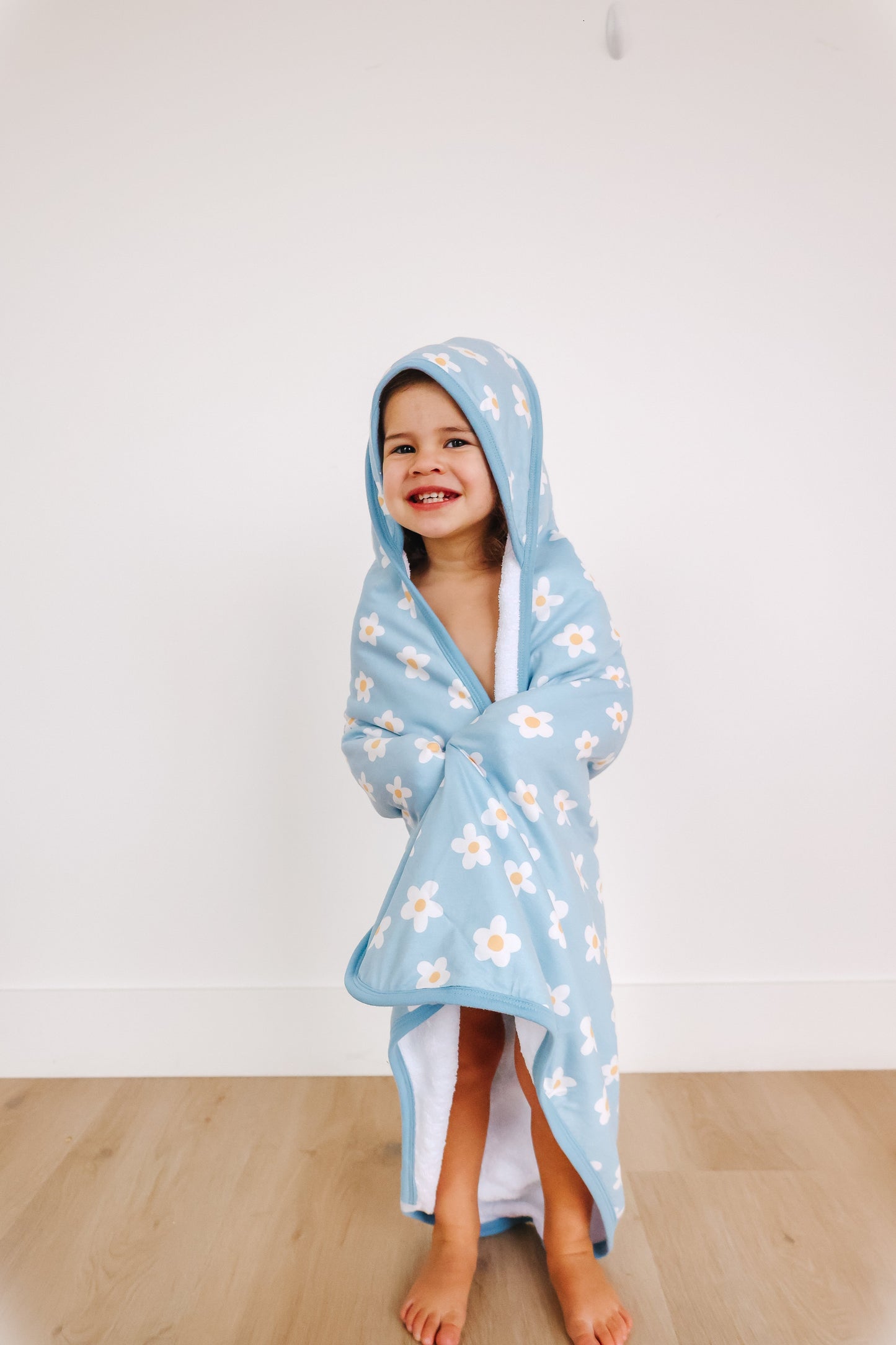 Premium Baby Knit Hooded Towel - Della