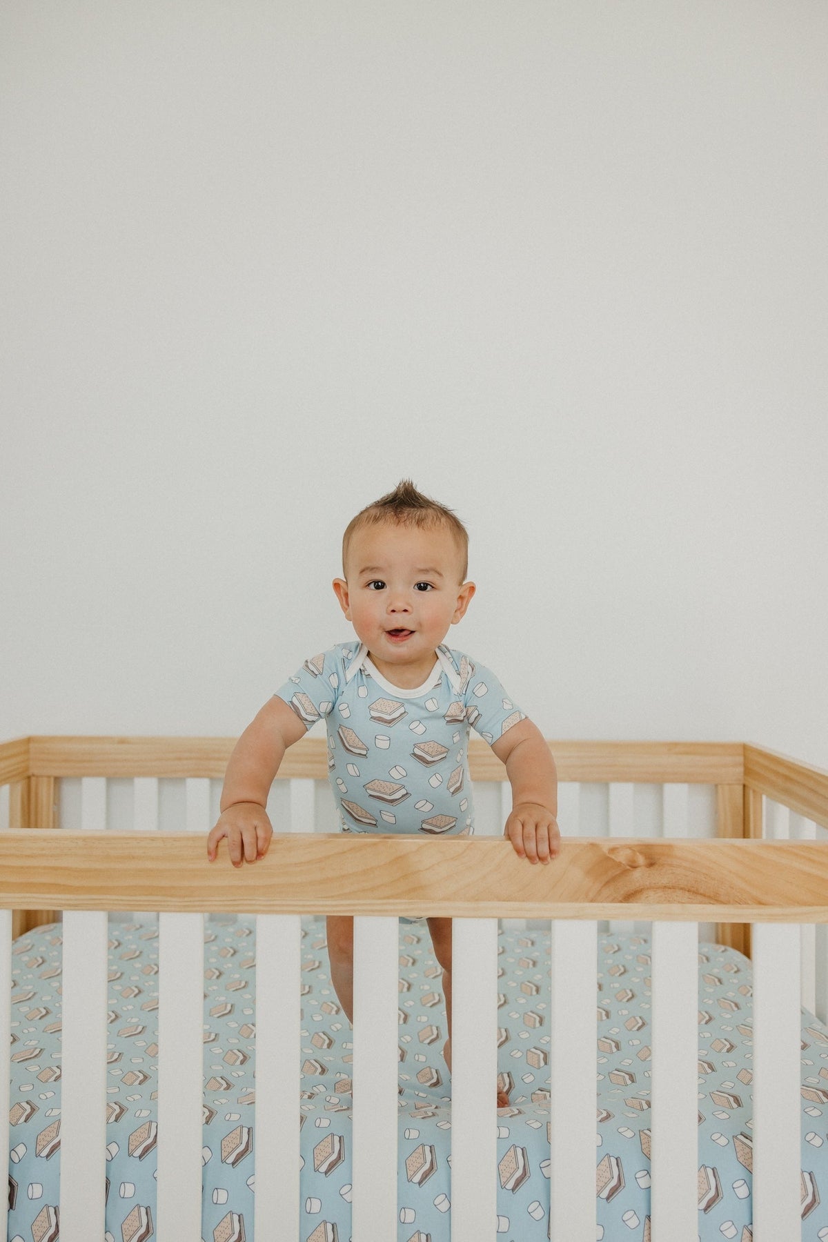 Short Sleeve Bodysuit - S'mores