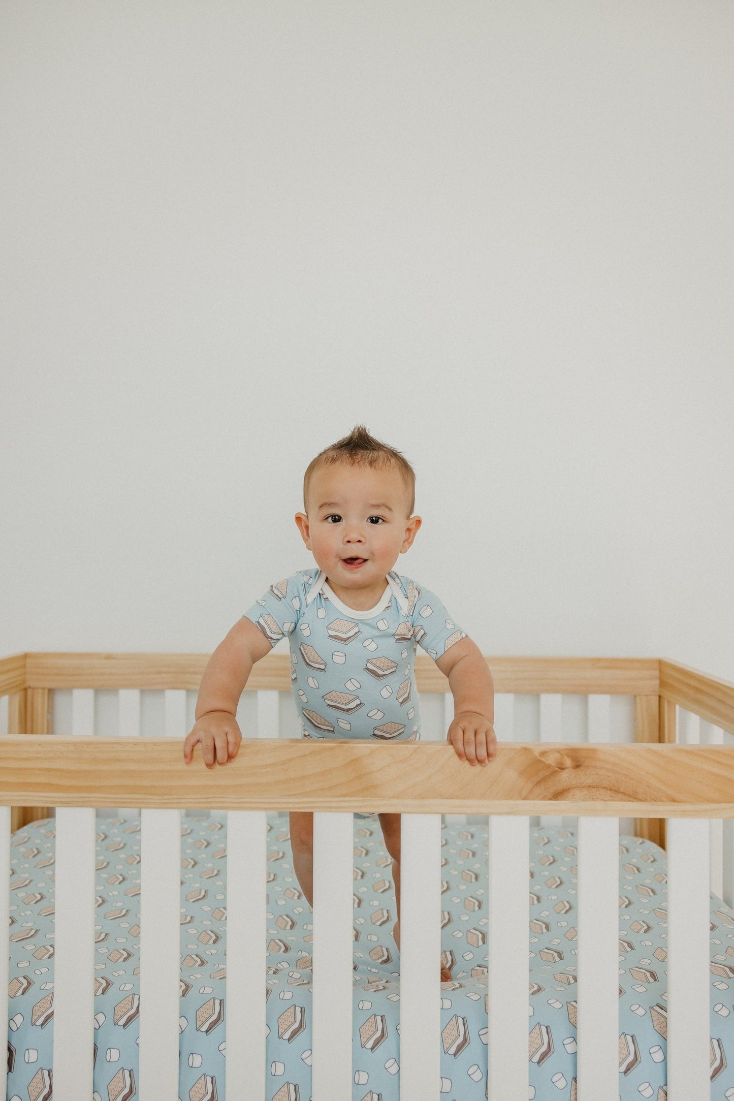 Short Sleeve Bodysuit - S'mores