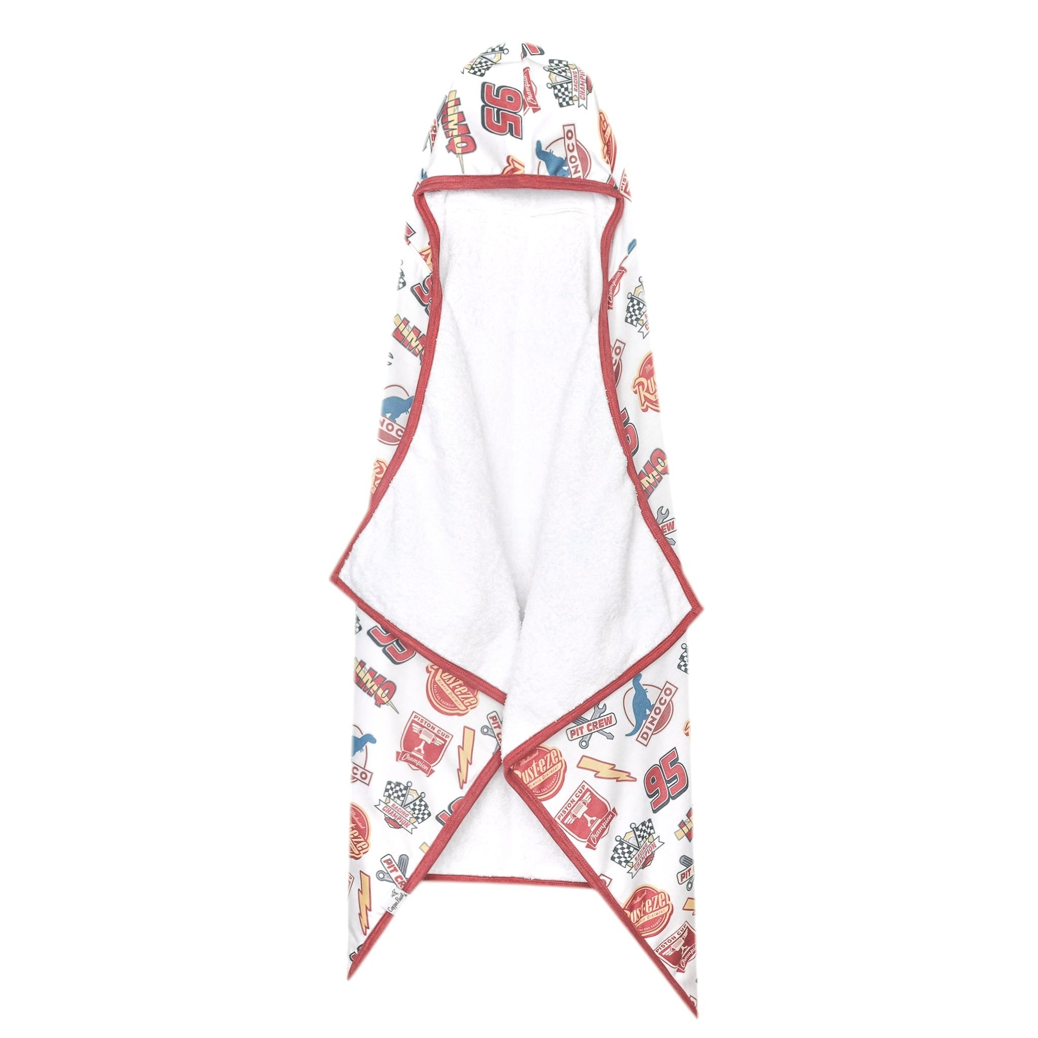 Premium Big Kid Hooded Towel - Disney Pixar Bumper Stickers