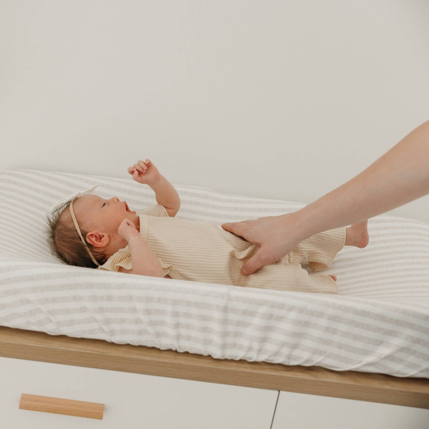 Premium Knit Diaper Changing Pad Cover - Coastal