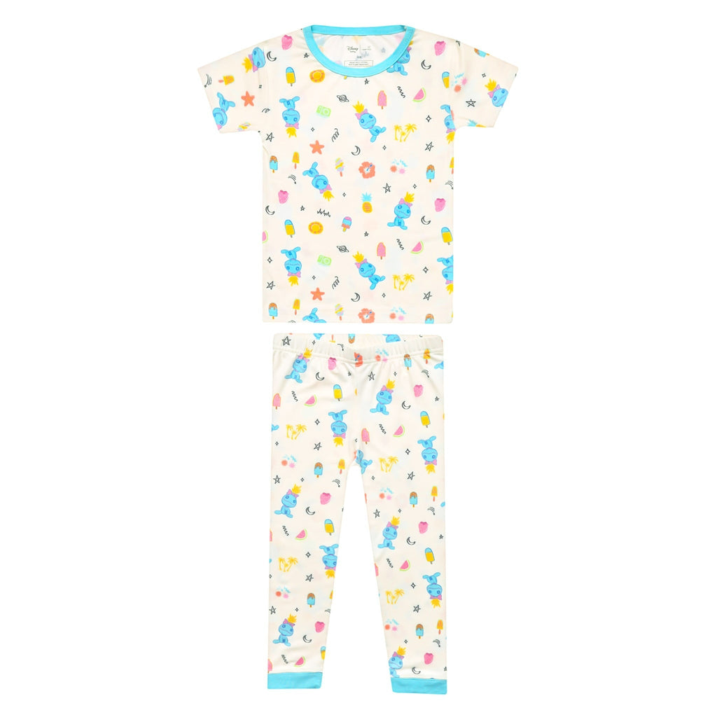 2pc Short Sleeve Pajamas with Pants - Disney Scrump Dreamsicles