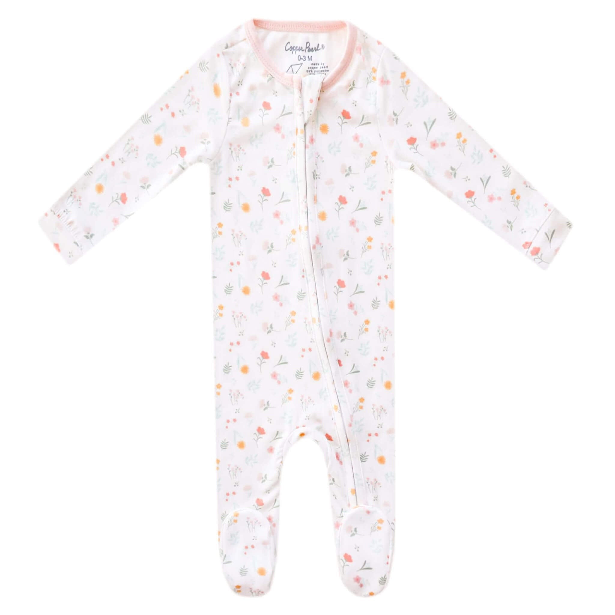 Zip-Up Footie Pajama - Mabel