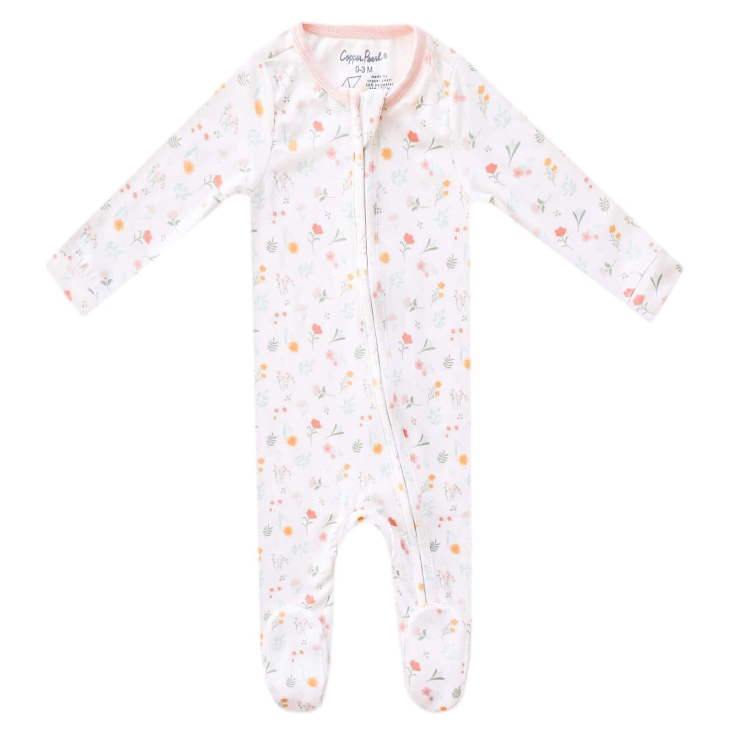 Zip-Up Footie Pajama - Mabel