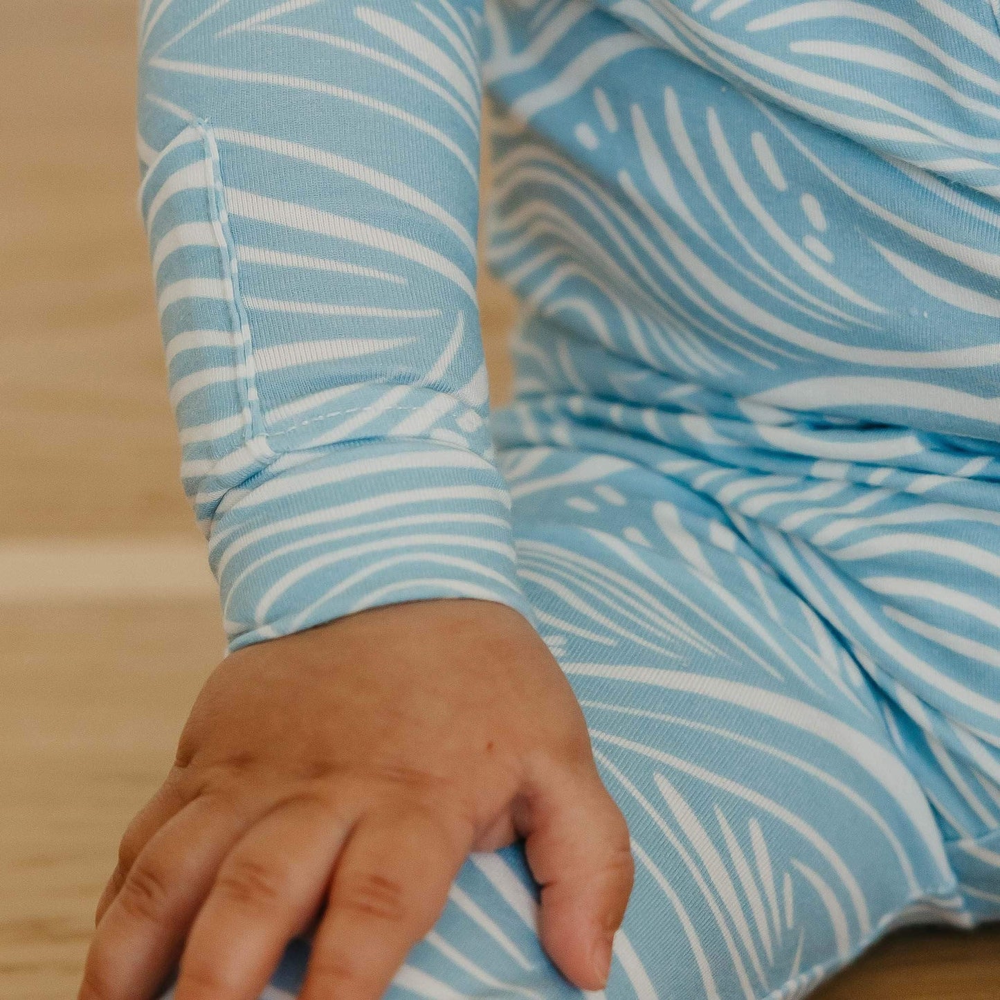 Zip-Up Footie Pajama - Surf