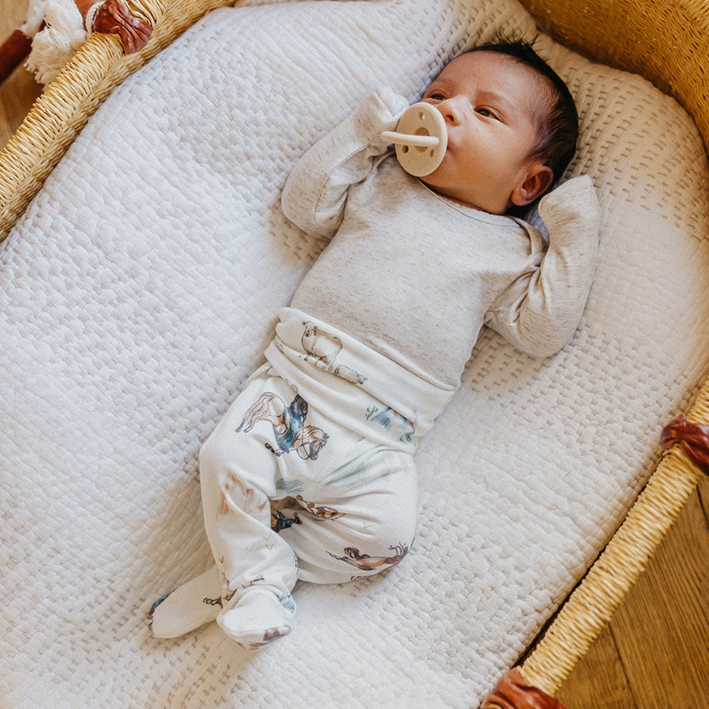 Footed Baby Pants - Boone