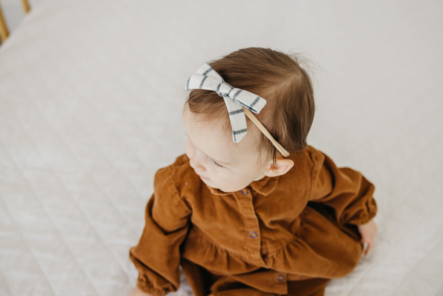 Ribbon Baby Bow - Ledger