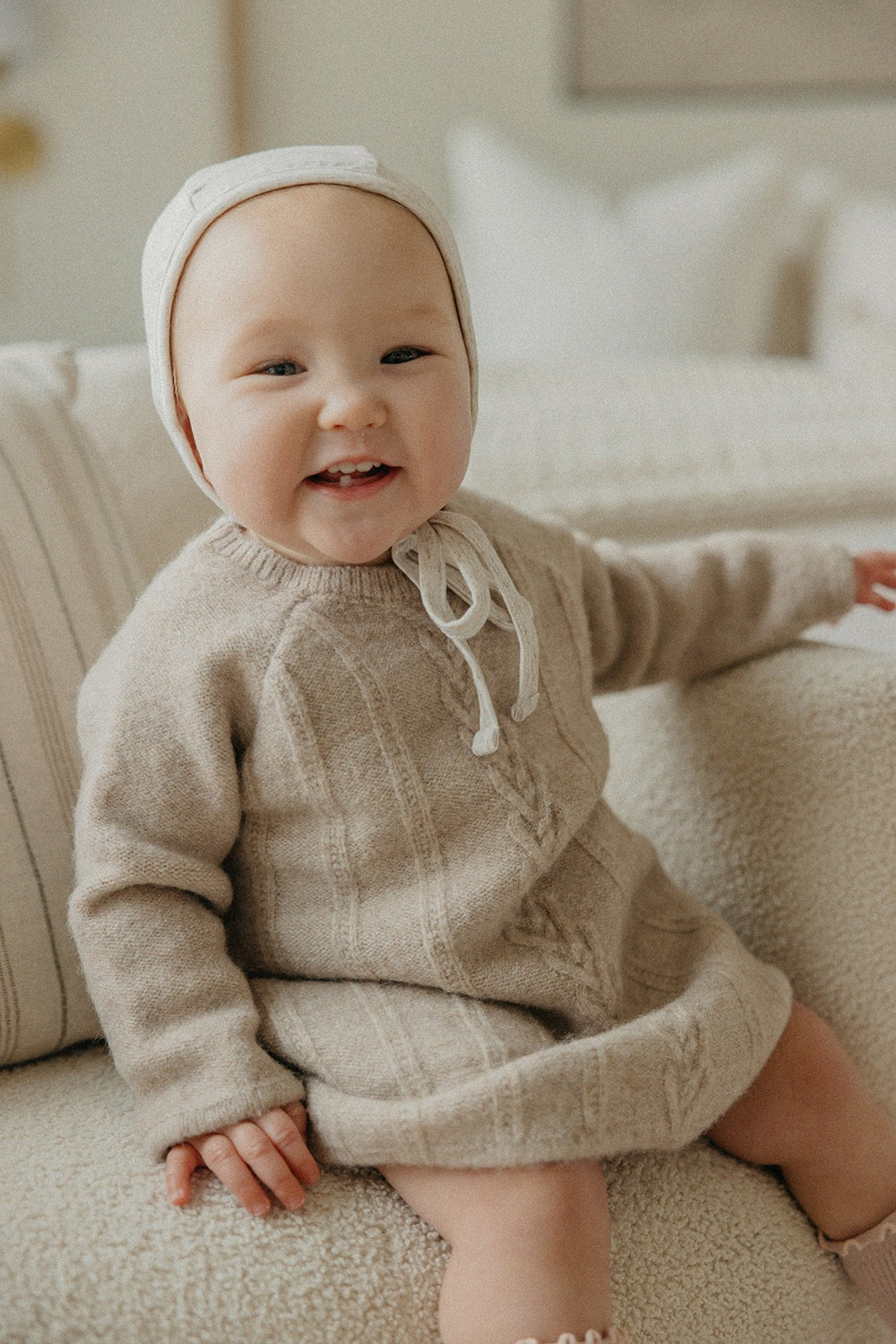 Sweater Dress - Oatmeal