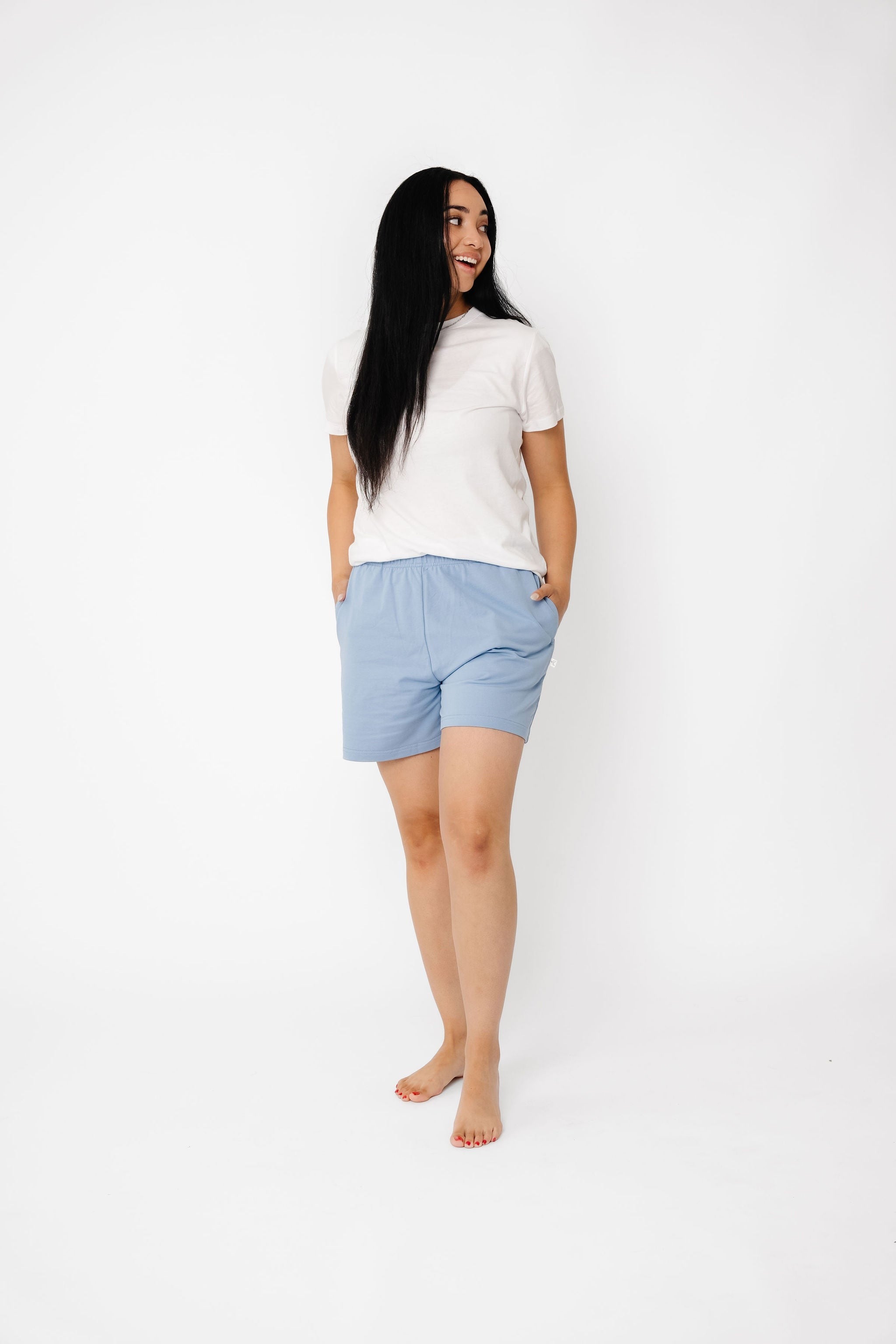 Women's French Terry Short - Robin
