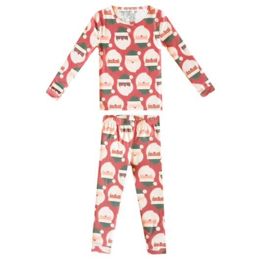 2pc Long Sleeve Pajama Set - Claus