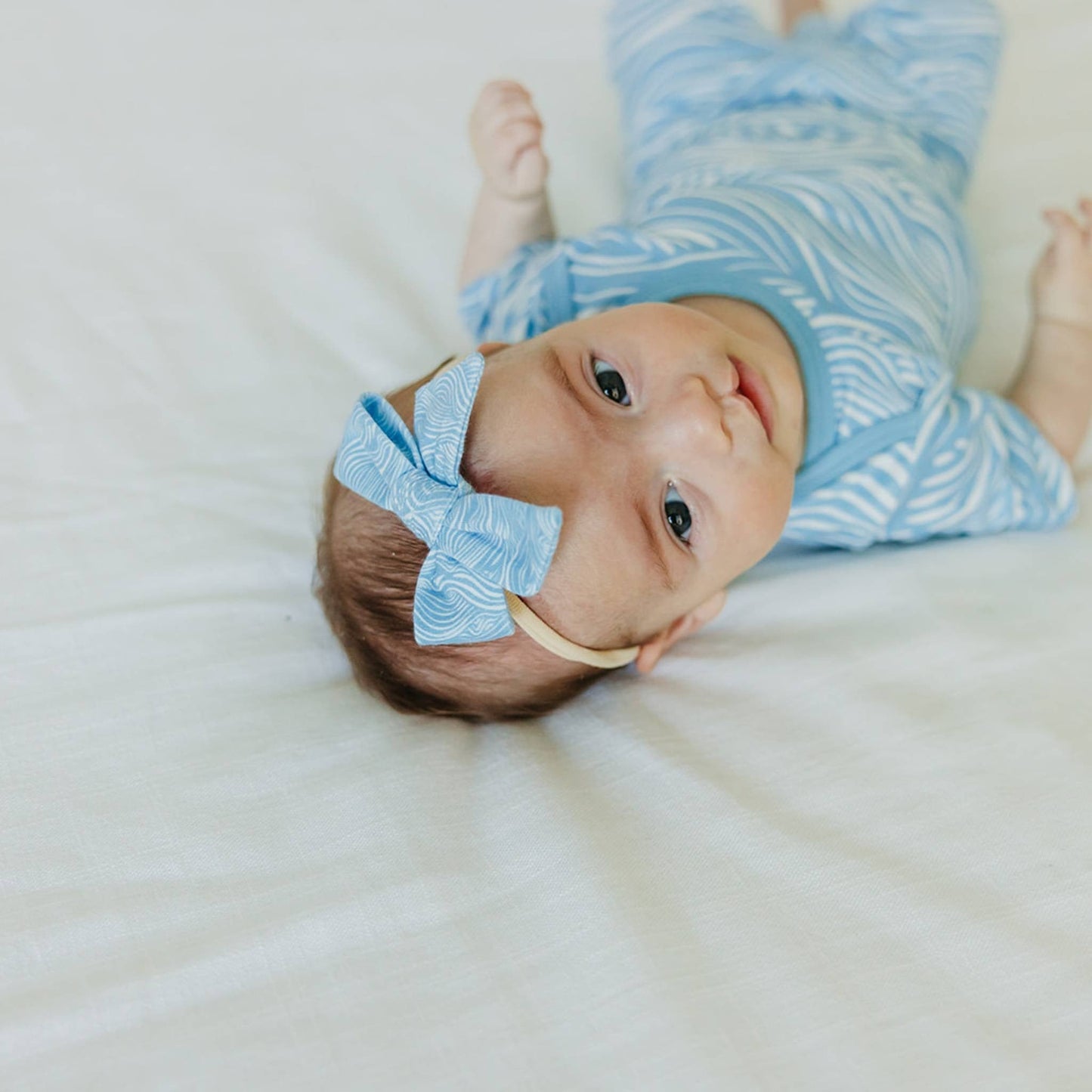 Classic Baby Bow - Surf