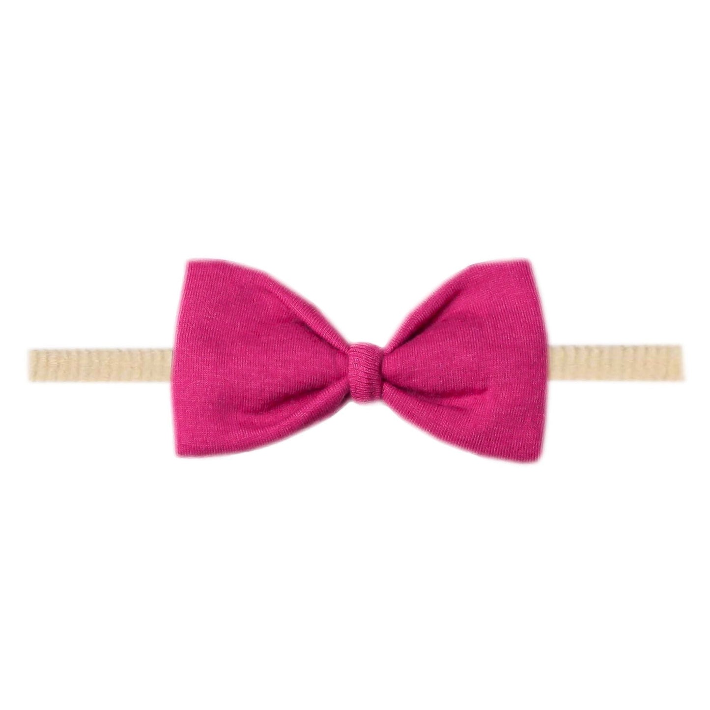 Bowtie Baby Bow - Raspberry