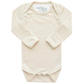 Rib Knit Long Sleeve Bodysuit - Moonstone