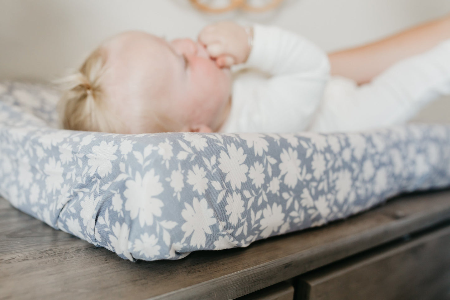 Premium Knit Diaper Changing Pad Cover - Lacie
