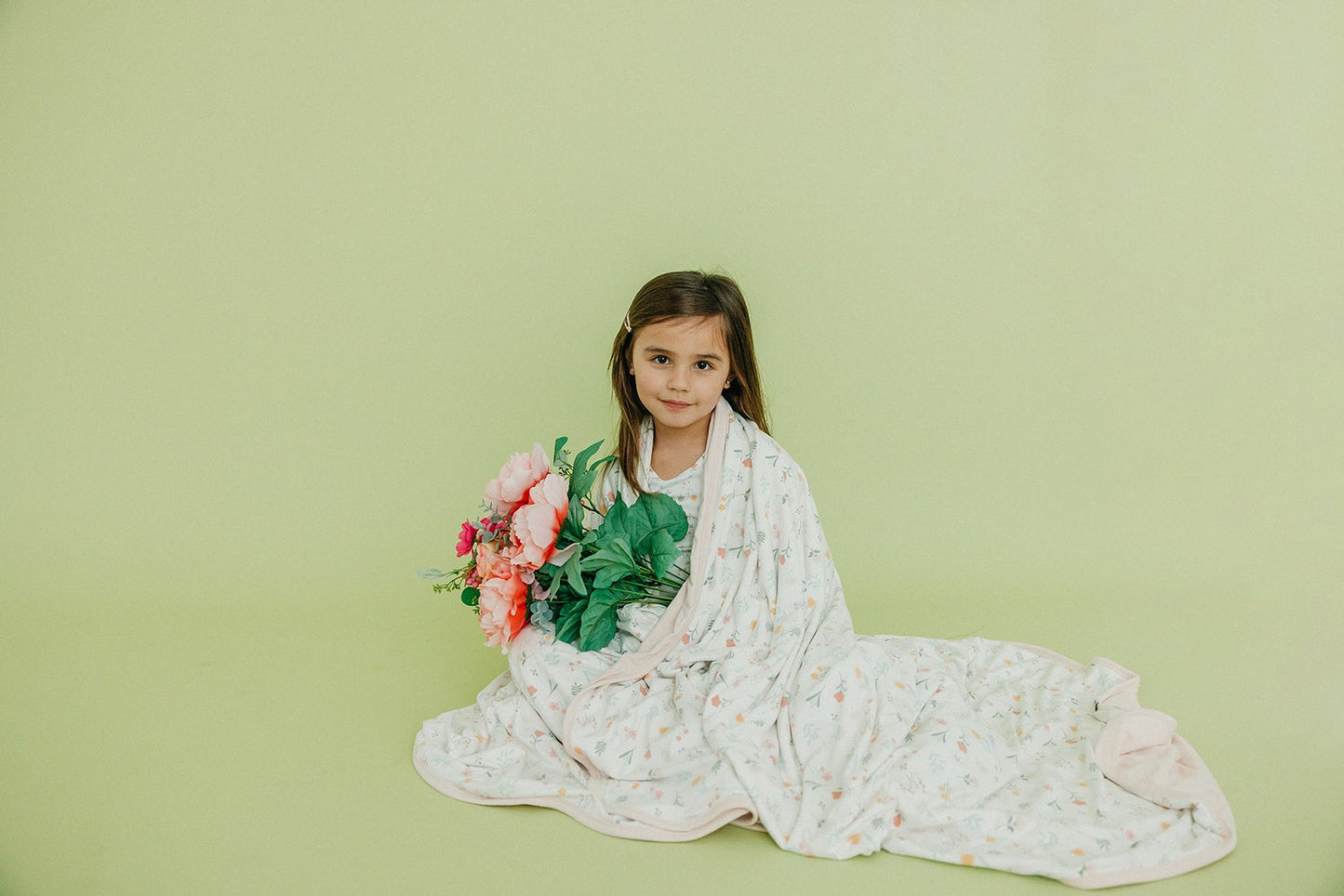 Three-Layer Jumbo Quilt - Mabel