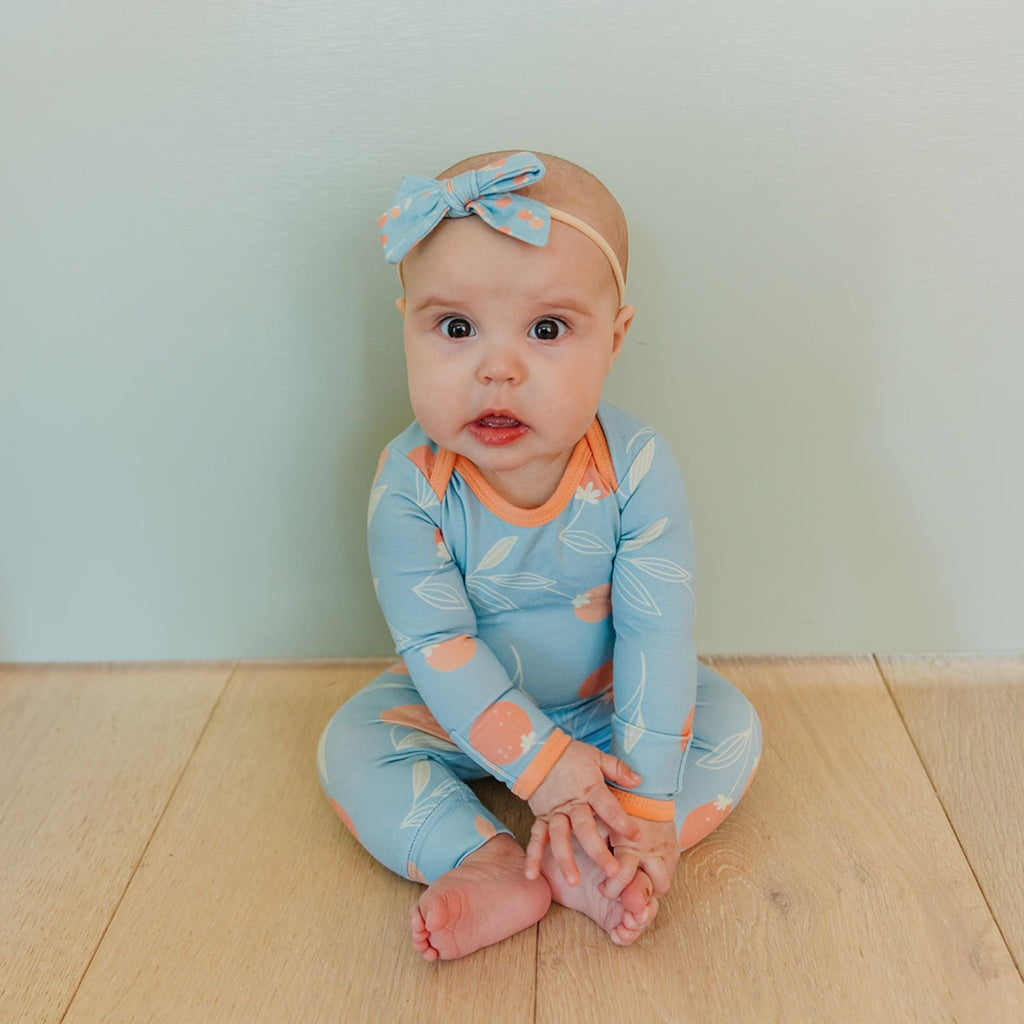 Classic Baby Bow - Clementine