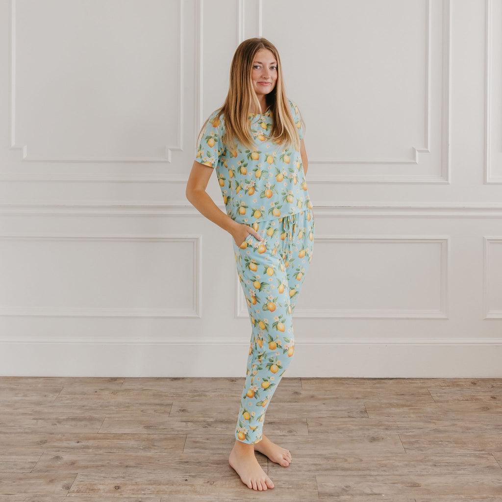 Women's Short Sleeve Pajamas - Melody